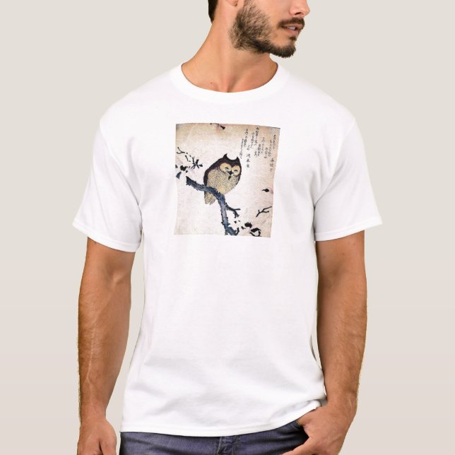 Japanische Eule T-Shirt (Vorderseite)