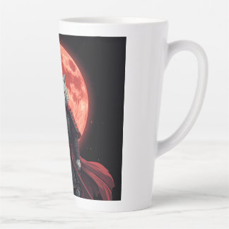 Japanische Fantasy-Krieger-Illustration Milchtasse