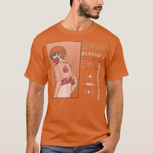 Japanische Feuerwehr-Anime-Charakter Japan Ästheti T-Shirt