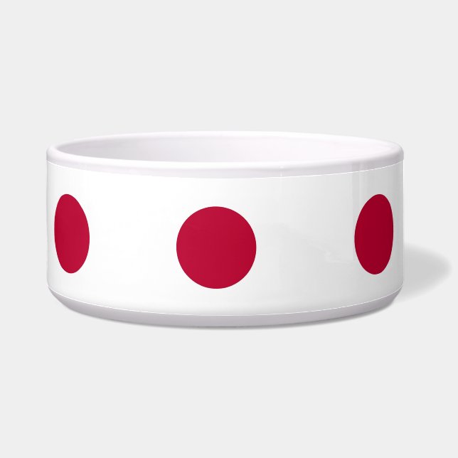 Japanische Flag Pet Bowl Napf (Links)