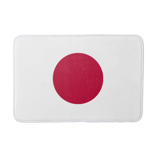 Japanische Flagge Badematte (Vorderseite)