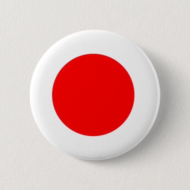 Japanische Flagge Button (Vorderseite)
