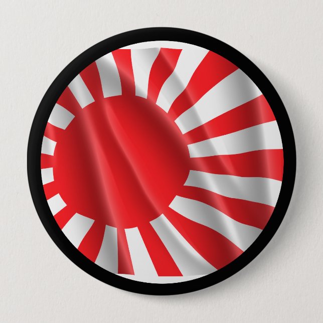 JAPANISCHE FLAGGE BUTTON (Vorderseite)