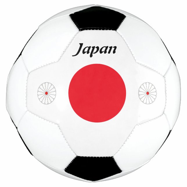 Japanische Flagge Fußball (Vorderseite)