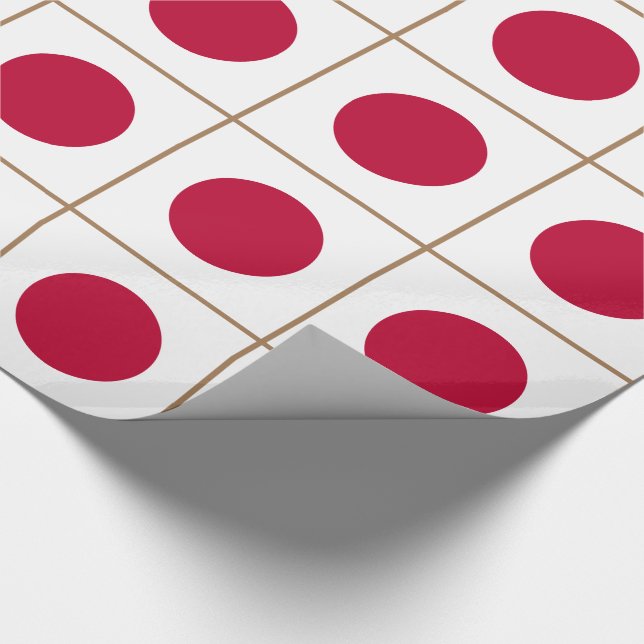 Japanische Flagge Geschenkpapier (Ecke)