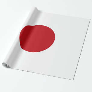 Japanische Flagge Geschenkpapier