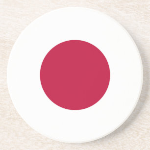 Japanische Flagge Getränkeuntersetzer
