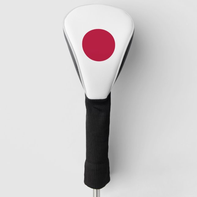 Japanische Flagge Golf Headcover (Vorderseite)