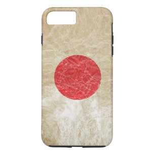 Japanische Flagge in Grunge Case-Mate iPhone Hülle