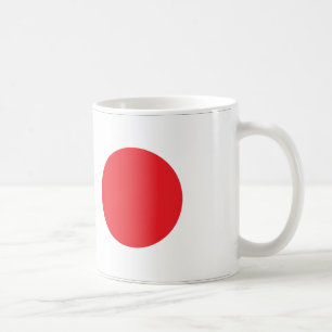 Japanische Flagge Kaffeetasse