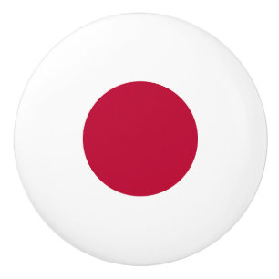 Japanische Flagge Keramikknauf
