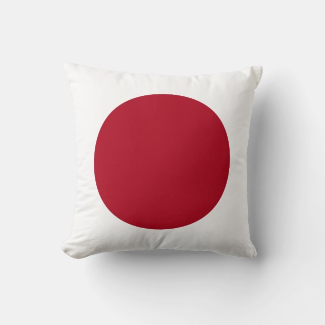 Japanische Flagge Kissen (Vorderseite)