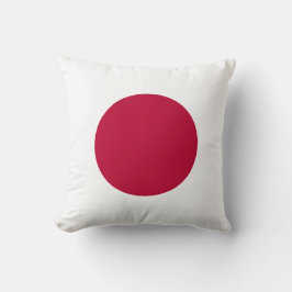 Japanische Flagge Kissen