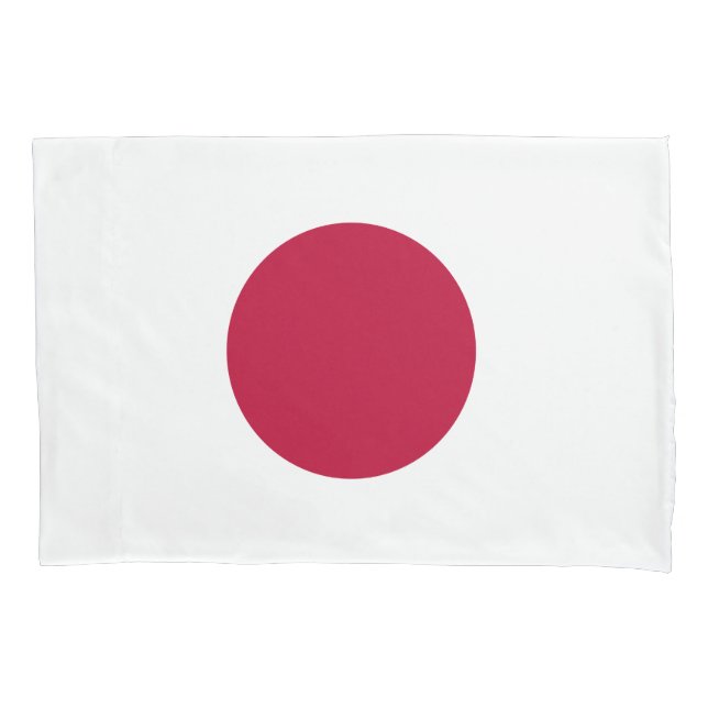 Japanische Flagge Kissenbezug (Vorderseite)