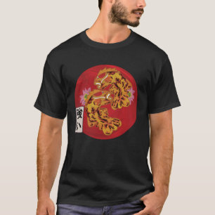 Japanische Flagge Koi Fisch Koi Carp Aquarium Koi T-Shirt