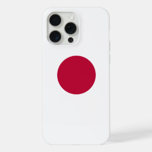 Japanische Flagge: Land der aufgehenden Sonne, Hin iPhone 15 Pro Max Hülle