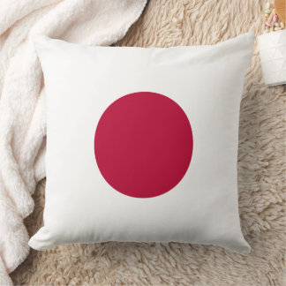 Japanische Flagge: Land der aufgehenden Sonne, Hin Kissen