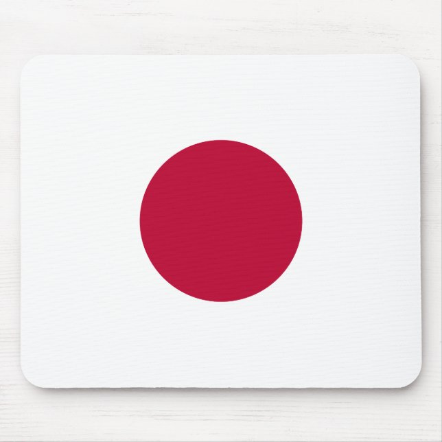 Japanische Flagge Mousepad (Vorne)