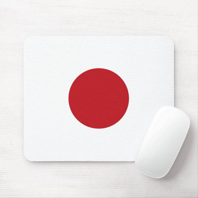 Japanische Flagge Mousepad (Mit Mouse)