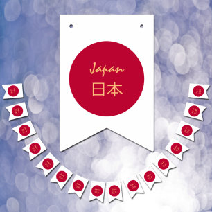 Japanische Flagge & Party Japan Banner / Hochzeite