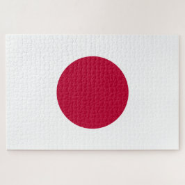 Japanische Flagge Puzzle