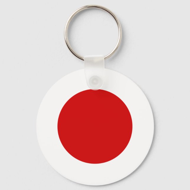 Japanische Flagge Schlüsselanhänger (Vorderseite)