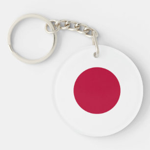 Japanische Flagge Schlüsselanhänger