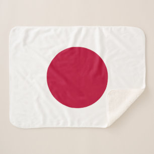 Japanische Flagge Sherpadecke