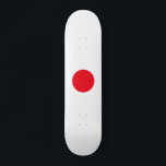 Japanische Flagge Skateboard<br><div class="desc">Flagge Japans</div>