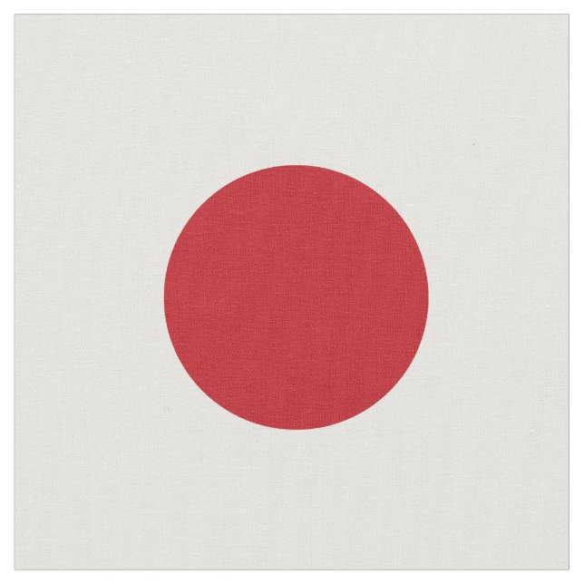 Japanische Flagge Stoff (Nahaufnahme)