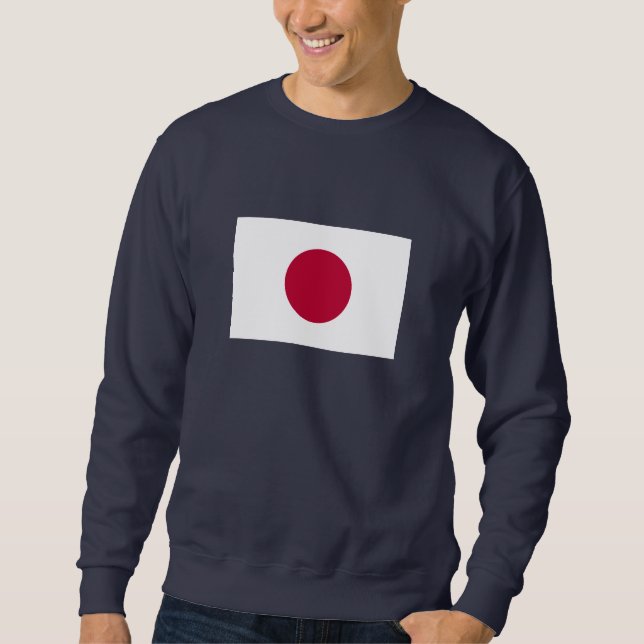 Japanische Flagge Sweatshirt (Vorderseite)