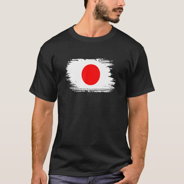 Japanische Flagge T-Shirt (Vorderseite)