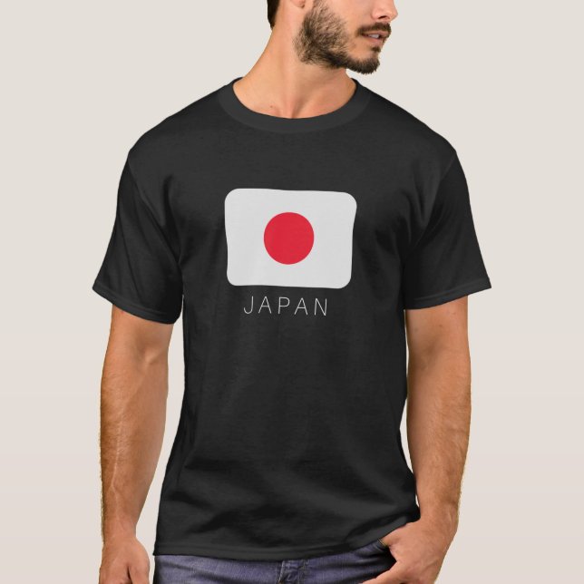 Japanische Flagge T-Shirt (Vorderseite)