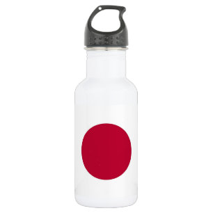 Japanische Flasche mit Flaggenfreiheit Edelstahlflasche