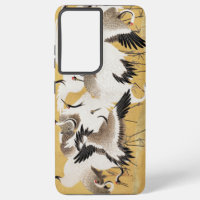 Japanische Flock Cranes Vintag Bird Rich Classic