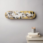 Japanische Flock Cranes Vintag Bird Rich Classic Skateboard<br><div class="desc">Dieses Bild basiert auf der japanischen Kranherde (18. Jahrhundert) Vintage Malerei von Ishida Yutei. Originelles Public Domain Image vom Minneapolis Institut für Kunst.</div>