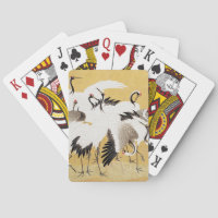 Japanische Flock Cranes Vintag Bird Rich Classic