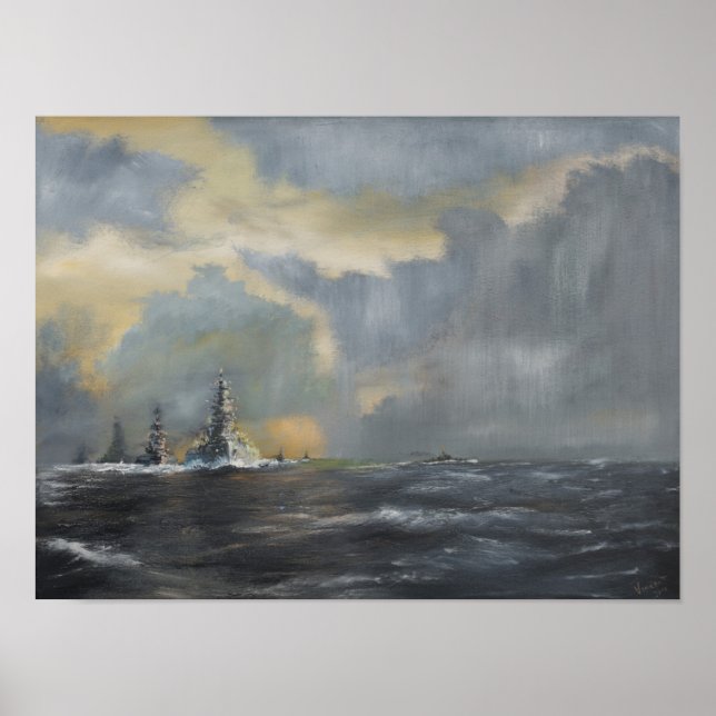 Japanische Flotte im Pazifik 1942 2013 Poster (Vorne)