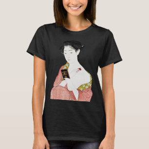 Japanische Frau Beautiful Geisha japanisches Bild T-Shirt