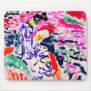 Japanische Frau neben dem Wasser, Matisse Mousepad