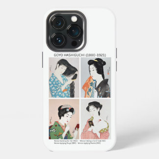 Japanische Frauenporträts - Goyō Hashiguchi iPhone 13 Pro Hülle