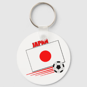Japanische Fußballmannschaft Schlüsselanhänger
