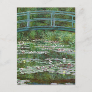 Japanische Fußbrücke Claude Monet Französische Kun Postkarte