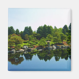 Japanische Gärten im Botanischen Garten von Denver Magnet