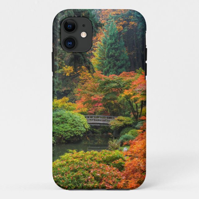 Japanische Gärten im Herbst in Portland, Oregon 5 Case-Mate iPhone Hülle (Rückseite)