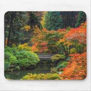 Japanische Gärten im Herbst in Portland, Oregon 5 Mousepad