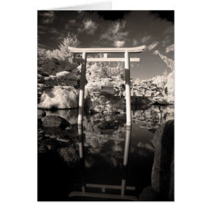 Japanische Garten-Karte