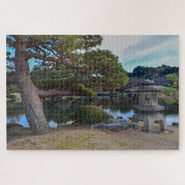 Japanische Gartendec Puzzle (Horizontal)