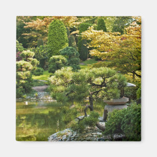 Japanische Gartenmalerei Effekt Landschaft Magnet