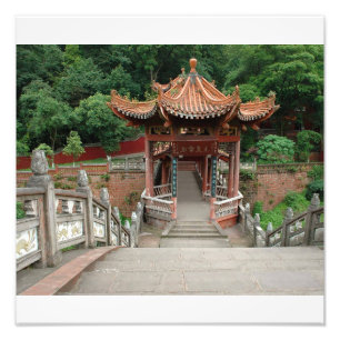 Japanische Gate Bridge Fotodruck